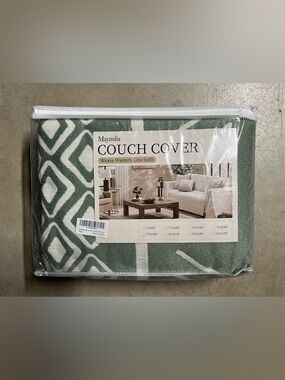 Maymiss Boho Couch Cover for Dogs Washable Chenille Sofa Covers Reversible